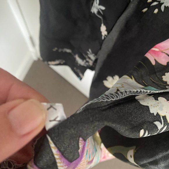 AS NEW SAM WELL SILK LONG ROBE/KIMINO JACKET - ONE SIZE - Picture 16 of 16